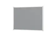 Quartet Felt 90x60cm Pinboard Office School Bulletin Board w Aluminium Grey