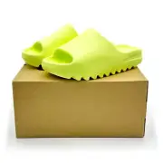 Adidas Yeezy Slide Glow Green - Size 11 - HQ6447 - **FAST SHIPPING**