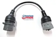 6 Pin Gray 8 or 9 BLACK or GREEN Cable Plug ELD ZED Rand Garmin MY20 Keeptruckin