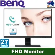 BenQ 27 Inch FHD Eye Care Gaming Monitor w/ Speakers, HDMI, DVI-D, DP, VGA Ports