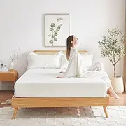 [UACEO] Queen Mattress, 8 Inch Gel Memory Foam Mattress in a Box, Fiberglass Free Queen Size Mattress for Pressure & Pain Relief, Soft and Comfortable
