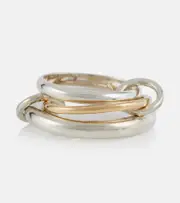 [Spinelli Kilcollin] Spinelli Kilcollin Amaryllis sterling silver and 18kt gold ring P silver