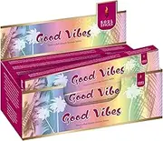 SOUL STICKS Hand-Rolled Incense Sticks Divine Spirit Blends 180 Gram Box | 100% Natural Masala Incense Organic Home Fragrance Agarbatti (Good Vibes)