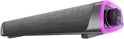 Smart Soundbar Audio Speaker Compact and Portable Home Office School Black