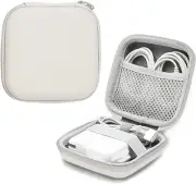 Mini Travel Storage Bag, Electronic Accessories Organiser for USB Cable, SD Card