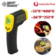 SMART SENSOR Digital Infrared Thermometer Gun Laser IR Tester Non-contact LCD AU