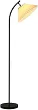 Indoor Floor Lamps Hundred Pleated Floor Lamp Warm and Simple Living Room Sofa Lamp Study Room Bedside Lamp Atmosphere Lamp Vertical Table Lamp (Excluding Light Source) Standing Lamp