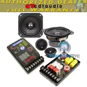 CDT AUDIO CL-42 4" 2-WAY CLASSIC SERIES CAR COMPONENT SPEAKERS W/ SILK TWEETERS