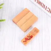 8pcs Chopstick Rest Wooden Chopstick Holders Spoon Fork Rest Spoon Rest