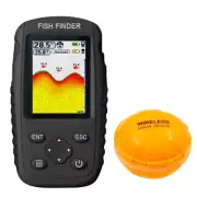 Portable Rechargeable Handheld Fish Finder Sonar Depth T1H9