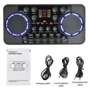 V300 Pro Bluetooth Audio Interface Mixer with Noise Reduction for Recording