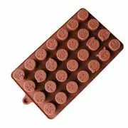 Emoticon Chocolate Bar Mould Silicone Ice Tray Jelly Candy Cookie Baking Mold AU