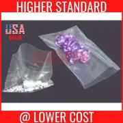 1000 12X14 Clear Flat Open Top PolyBag 1.5 Mil LDPE Sale