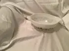 Vintage Pyrex 443 Spring Blossom Crazy Daisy Cinderella 2.5 Qt Green Mixing Bowl