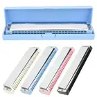 Professional Mouthorgan Harmonica Diatonic Harp C Key Stainless Steel Cover AGS