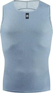 YKYWBIKE Men's Cycling Base Layer Sleeveless Cycling Jersey Men Quick Dry Bicycle Undershirt Mesh Bike Base Layer Vests