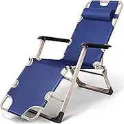 Zero Gravity Lounge Chair, Recliner Lounge Chair Lounger Lounger Beach Garden Bed Adjustable Nap Office Folding Leisure Relaxation Breathable Side Extension Tube Lounge Chair (Color : D) Comfortable