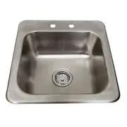 BK Resources DDI1614824 16 in x 14 in x 8 in One Compartment DropIn