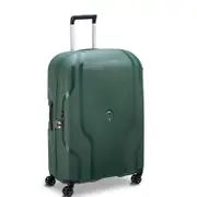 Delsey Clavel MR Hardside EXP Medium 76 cm Spinner Suitcase Deep Green