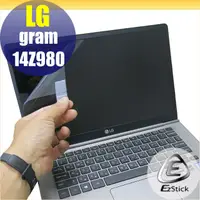 在飛比找PChome24h購物優惠-LG Gram 14Z980 靜電式筆電LCD液晶螢幕貼 1