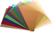 NOLITOY Gel Filters Overlays for Flash 9 Pieces Film Photography Light Filters Cut to Fit Flash Models