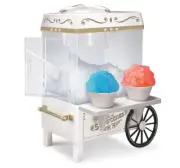Nostalgia White Snow Cone Maker New