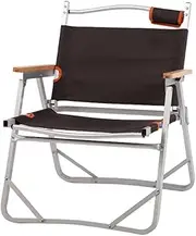 Picnic Chair Outdoor Folding Chair Camping Camping Picnic Chair Portable Fishing Chair Stool Beach Chair (Color : Brown)