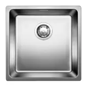 Blanco ANDANO UNDERMOUNT SINK WITH OVERFLOW 440x190x440mm Stainless Steel