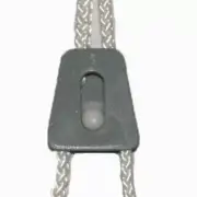 Cord lock - 6mm Rope Lock - Body & Wheel Insert - Pack Of 6