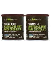 Castle Kitchen Sugar Free Mint Dark Hot Chocolate (2 Pack) Plant Based