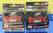 Sufix 832 Advanced Superline 30LB Low-Vis Green 660-G CHOOSE YOUR LINE LENGTH!