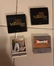 1997 Las Vegas Star Trek Quark's Venetian High Falls Gorge Matchbooks Lot