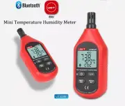 UNI-T UT333BT Bluetooth Thermometer Hygrometer Digital Mini Temperature meter LC