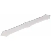 Case of 100 Aluminum Pipe Bands Leader Strap Downspout Gutter Diamond Design