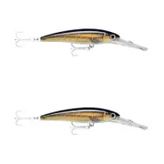 2x Rapala 16cm X Rap Magnum 30 Deep Diving Trolling Lures - HD Sailfish UV