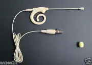 T02 Detachable Cable snail ear Hook Headset Microphone for Shure Wireless