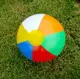 彩色充氣球 沙灘玩具球 夏天 海灘 戲水 玩具球 y7031