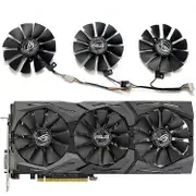 Lichifit Cooling Fan Graphics Card Fan for ASUS ROG STRIX GTX1060 1070 1080TI (1PC 4Pin + 1PC 5Pin +1PC 6Pin)