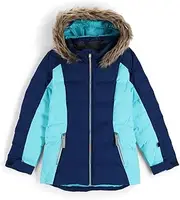 [Spyder] Girl's Atlas Synthetic Down Jacket (Big Kids) Abyss 16 Big Kid