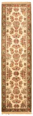 Vintage Hand-knotted Runner Rug 2'10" x 10'7" Traditional Wool Carpet