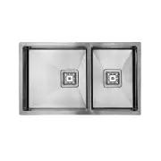 Dante Stainless Steel Sink - 760mm 1+3/4 Bowl - 1.5mm Thick