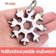 18-in-1 Stainless Steel Snowflakes Multi-tool Multifunctional Tool Copo De Nieve