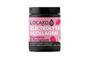 Locako Electrolytes + Collagen Strawberry & Pomegranate 150g