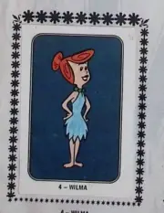 CROMO FHER FESTIVAL HANNA BARBERA Nº 4 WILMA