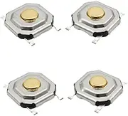 VILLFUL 100pcs Tactile Push Buttons Momentary Switches Button Kit for Electronic Projects