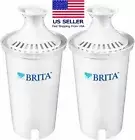 2 Brita 35503 Filters For All Brita Pitchers / Dispensers (Except Brita Stream)