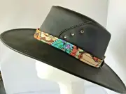 Genuine Aboriginal Hat Band scarf Adjustable Fits most Hats BushTucker beautiful