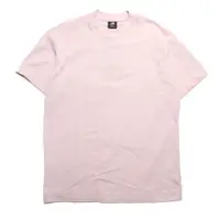 在飛比找PChome24h購物優惠-NEW BALANCE 短T 淺粉 刺繡LOGO 寬版 短袖