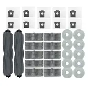Accessories for X40 Pro Robot Vacuum Replacement Main Brush HEPA Filter Mop Pads Dust Bags Spare Parts