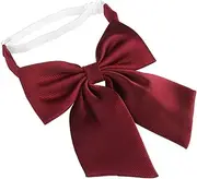 [MOBUTOFU] Men's Pre-tied Bow Tie Set Black Bowknot Tie for Formal Events Present for Men